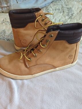 Timberland Wheat and Dark Brown Chukka Boots